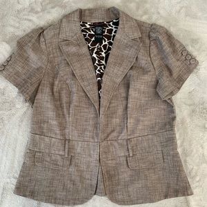 Torrid brown summer jacket